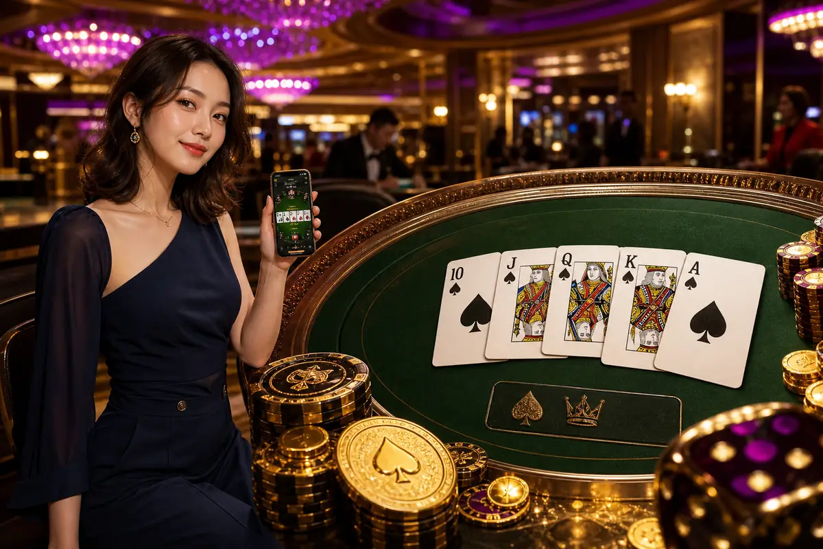 digi999 Casino meja live dealer baccarat